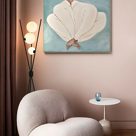 Lampa podłogowa Abigali Goliat G9x3 165cm nowoczesna czarny