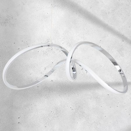 Milagro Lampa wisząca TESORO CHROME 48W LED ML7952 CHROM