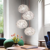 Lampa wisząca Slamp VELI SINGLE - COUTURE RED WIRE MINI VELSXS0CTR01RMS000EU