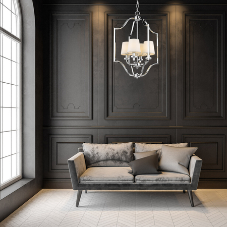 Cosmo Light Lampa wisząca NEW YORK P04380CH-WH
