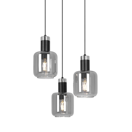 Lampa wisząca Kaja DENIS K-5262 czarny, grafitowy