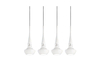Lampa wisząca TASOS 4 WHITE Azzardo AZ0884 white