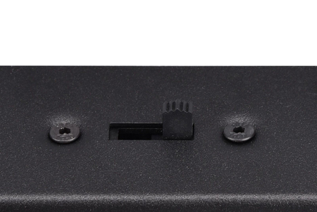 Kinkiet Trio 241810205 czarny/srebrny