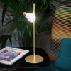 Lampa stołowa Slamp Idea IDETM00BRS00000000EU biały/złoty