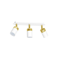 Lampa sufitowa Milagro MLP6130  Joker 3 White Gold
