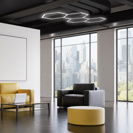 Light Prestige Plafon Geometric System 2 New LED 4000K LP-0209/2C 4K