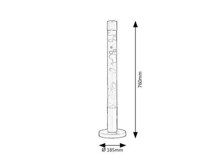 Lampa wewnętrzna Rabalux Dovce 4111 czerwony