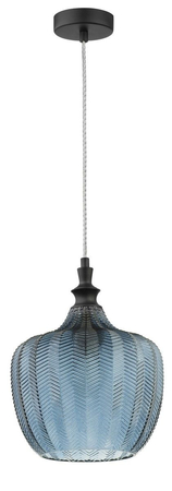 Lampa wisząca Luces Exclusivas BURGOS LE41917 niebieski