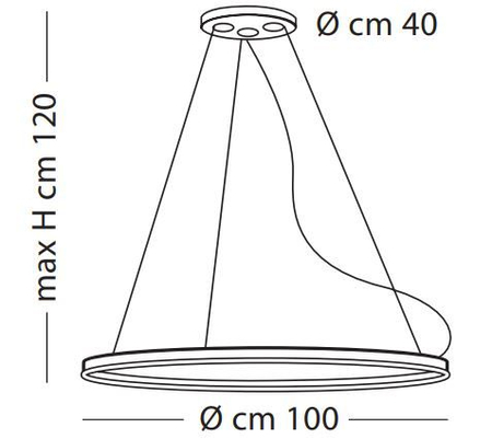 Lampa wisząca Sillux SPS-267 Malè