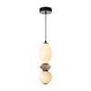 Lampa wisząca Italux Balos PND-94921-2B-BK Czarny mat