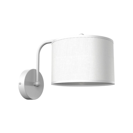 Milagro Kinkiet ALBION BIEL / BAWEŁNA1xE27 MLP7504 BIEL / BAWEŁNA