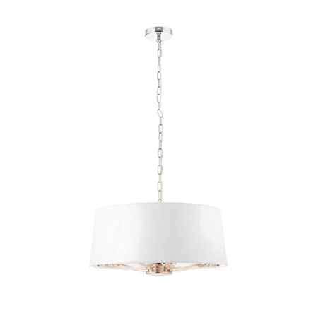 Endon Lighting Lampa wisząca 73021 biały/chrom