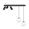 Lampa sufitowa ALBIO Kaja K-4138 biały/czarny