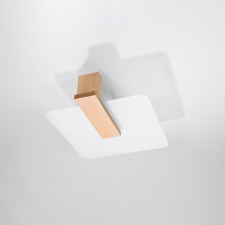 Sollux Lighting Plafon LAPPO naturlane drewno SL.1095