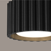 Sollux Lighting Plafon AURA 1 czarny Gx53 SL.1787