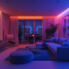 Eko-Light Zestaw Taśma COB 320/m RGB IP20 3m + Zasilacz EKZ1210