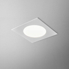 Lampa wpuszczana AQForm Aquatic Square LED 230V Hermetic Biały Struktura