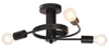 Lampa sufitowa Rabalux Carly 2095 czarny matowy