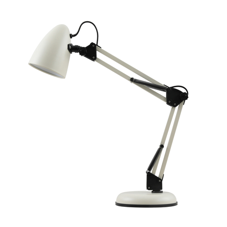 Lampa biurkowa Italux Notari TB-29928-BG Biały