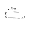 Sollux Lighting Kinkiet EMILIO SL.0185