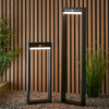 Endon Lighting Lampa zewnętrzna podłogowa 96936 biały/czarny