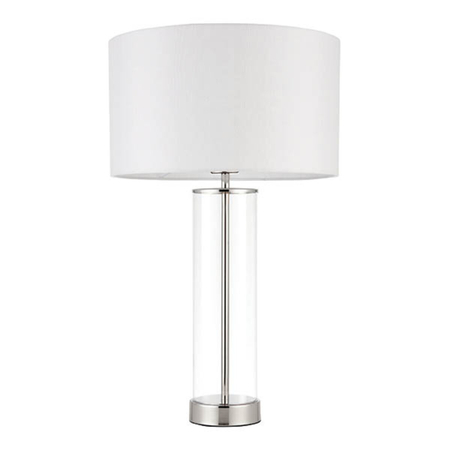 Lampa stołowa Endon Lighting Lessina 70600 nikiel