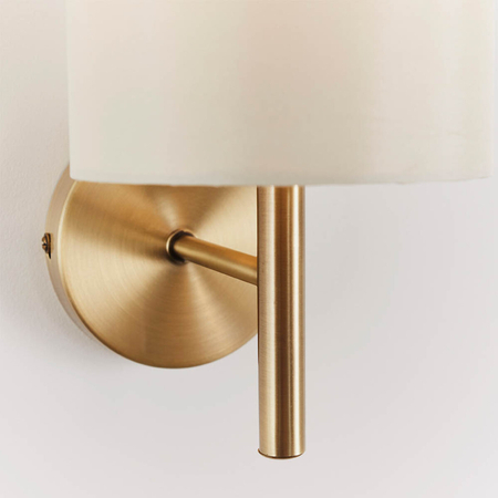 Kinkiet Endon Lighting Brio BRIO-1WBAB mosiądz