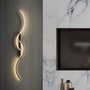 Kinkiet LED Abigali Persi 16W 60 cm czarny