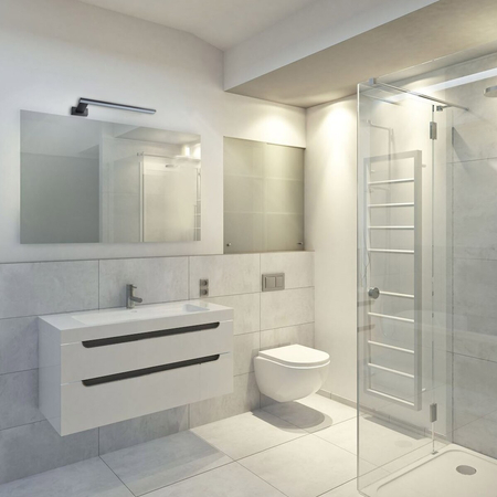 Milagro Kinkiet SHINE BLACK 45cm 11W LED ML4380 CZARNY