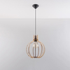 Sollux Lighting Lampa wisząca ARANCIA naturalne drewno SL.0391