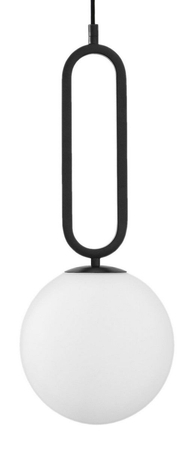 Lampa wisząca Luces Exclusivas PINTO LE41765 biały/czarny
