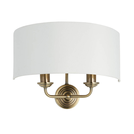 Kinkiet Endon Lighting Highclere 98937 mosiądz