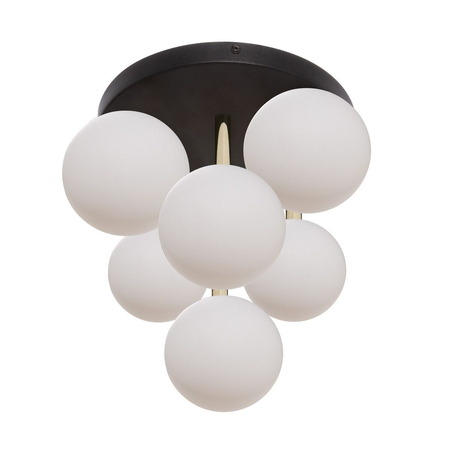 Lampa sufitowa Zuma Line Ali 5646 biały/czarny