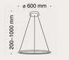 Lampa wisząca Maytoni MOD877PL-L36W Nola - Biała