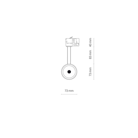Lampa sufitowa CTLS MILO LED 25W Nowodvorski 8762 biały
