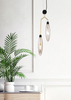 Lampa wisząca Maytoni MOD012PL-02G Ventura - Matowe złoto