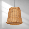 Milagro Lampa wisząca VIMINI NATURAL WOOD 1xE27 MLP7990 Naturalne drewno