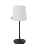 Lampa stołowa By Rydens Lumi H48,5 cm E27 czarny/biały