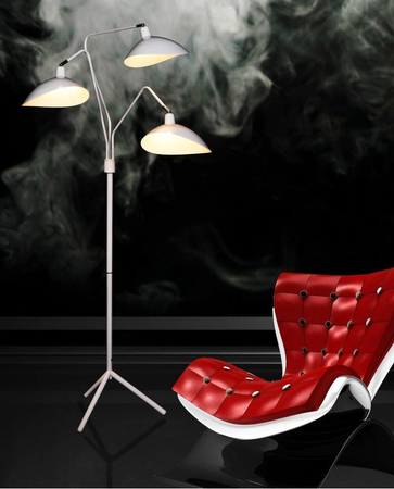 Lampa podłogowa Lumina Deco LDF-511-3-WT Adarrio