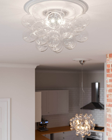 Lampa sufitowa By Rydens Gross 4202240-7002 50cm clearglass