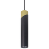 Milagro NEO BLACK GOLD LAMPA WISZĄCA 1xGU10 ML0284 CZARNY + ZŁOTY