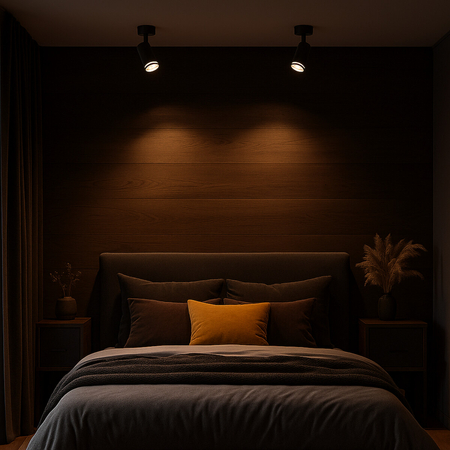 Milagro Oprawa Pipe Ring Spot Czarny 1xGU10 ML2067 CZARNY