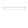 Lampa wisząca Nemo SPILWW52 Spigolo Horizontal Biała