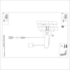 Sollux Lighting Kinkiet NIMBI E27 z włącznikiem SL.1644
