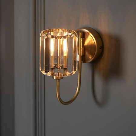 Kinkiet Endon Lighting Berenice 107803 mosiądz
