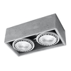 Sollux Lighting Plafon QUATRO 2 beton SL.0884