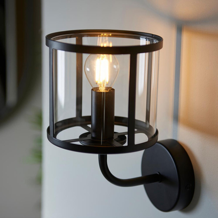 Kinkiet Endon Lighting Hopton 104193 czarny