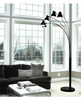 Lampa podłogowa Lumina Deco LDF-8801-5-BK Zorba