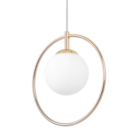 Lampa wisząca Kaja RITUS K-5390 złoty, biały