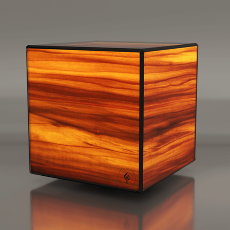 Lampa LED Wooden DICE Tulip RGBW Wifi-Control